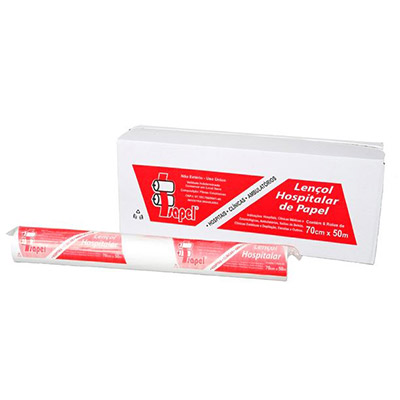 Lençol Hospitalar de Papel 70x50