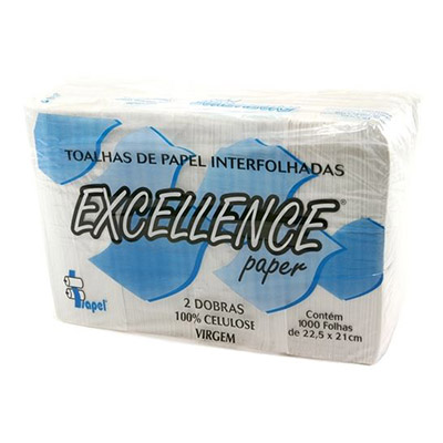 Papel Toalha Interfolha Excellence Celulose
